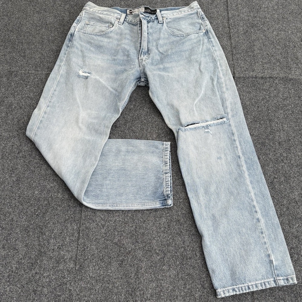 Levi's SilverTab Relaxed Straight Fit Jeans Mens Fits 36x30 Distressed Y2K Style
